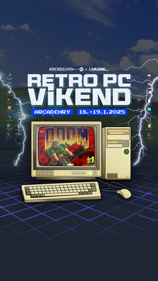 Retro PC Víkend v Arcade Hry